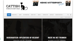 Desktop Screenshot of cattish.nl