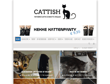 Tablet Screenshot of cattish.nl
